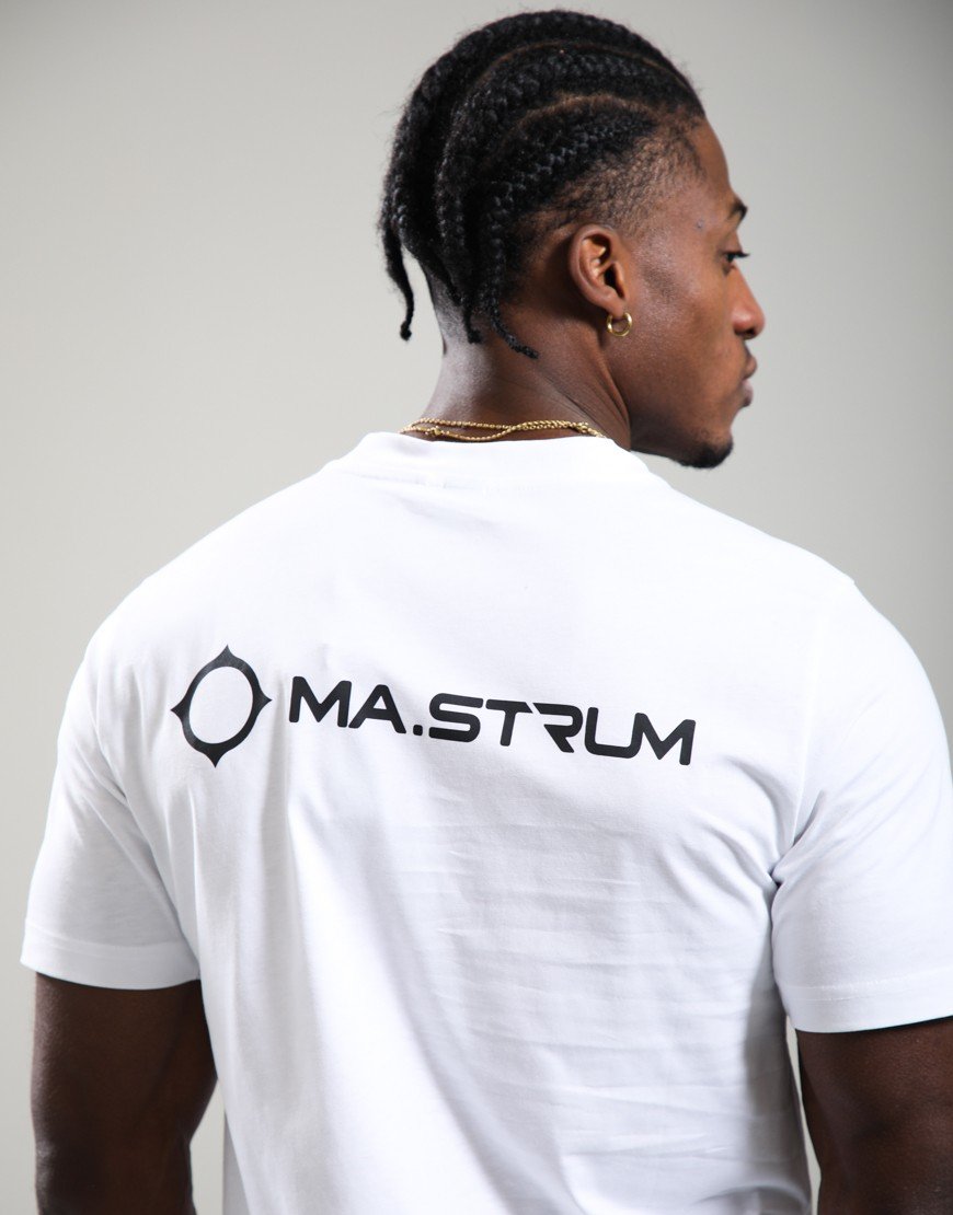 MA.Strum Yawl Back Print T-Shirt Optic White
