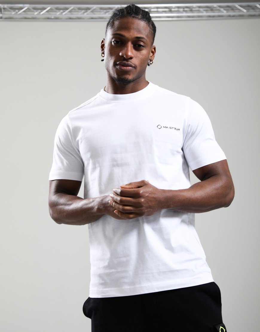 MA.Strum Yawl Back Print T-Shirt Optic White