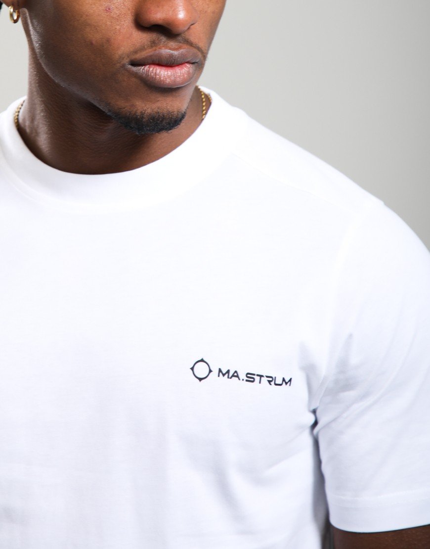 MA.Strum Yawl Back Print T-Shirt Optic White