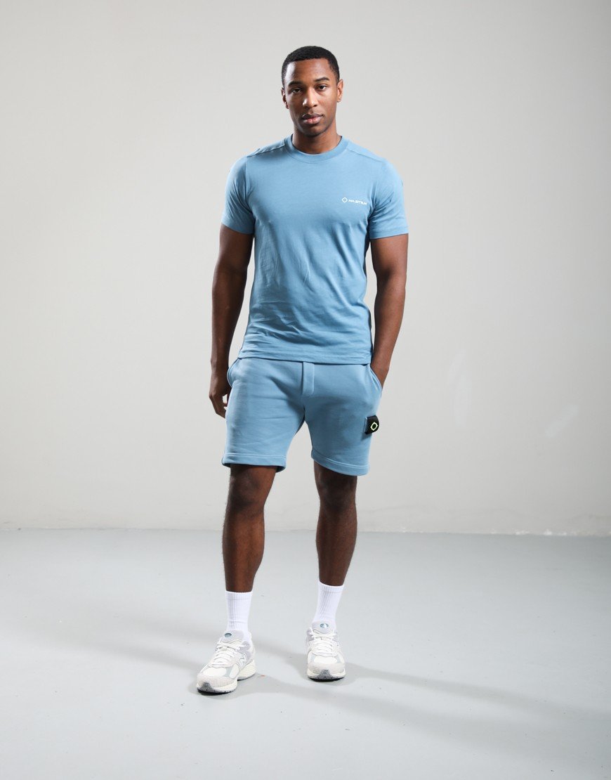 MA.Strum Yawl Back Print T-Shirt Aegean Blue