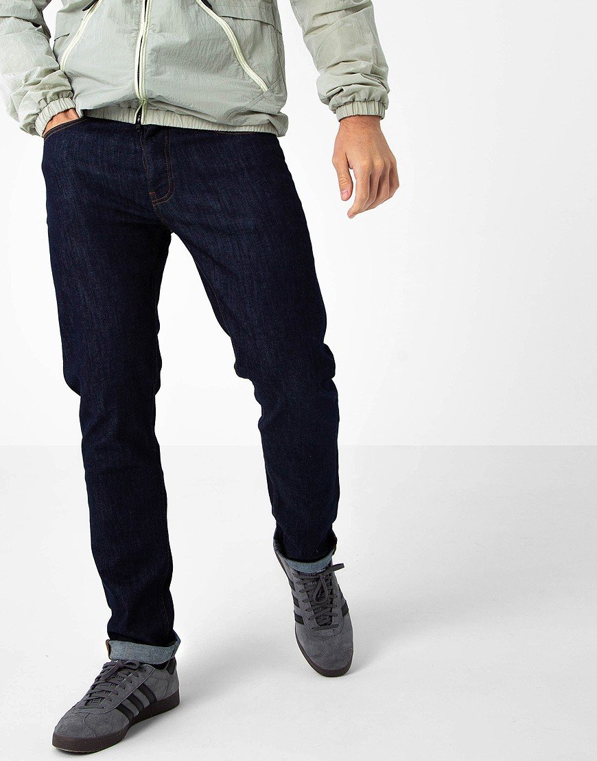 Marshall Artist Slim Tapered Jeans Indigo Rinse Terraces Menswear