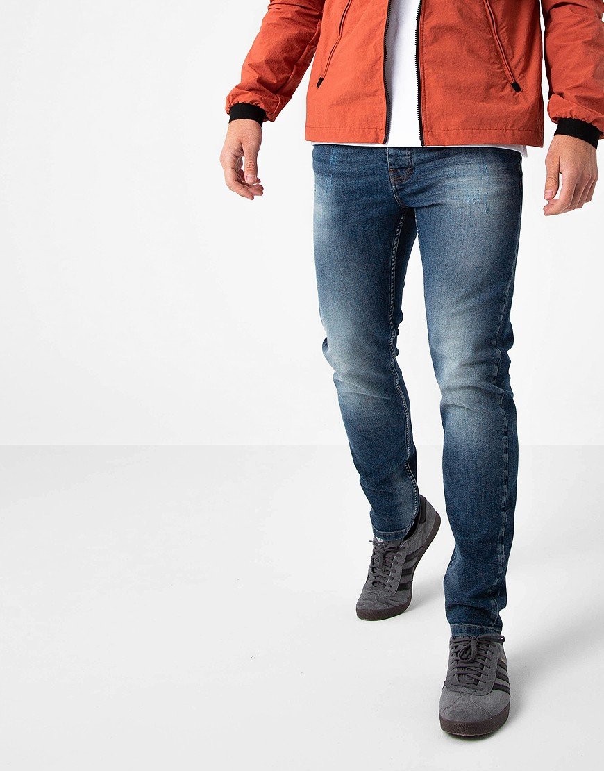 Marshall Artist Slim Tapered Jeans Vintage Wash Terraces Menswear