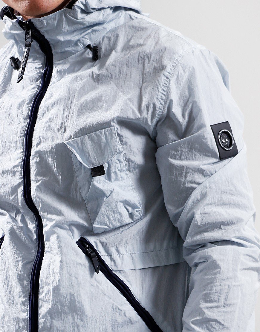 Marshall Artist Scudo Nylon Jacket Dolphin Grey