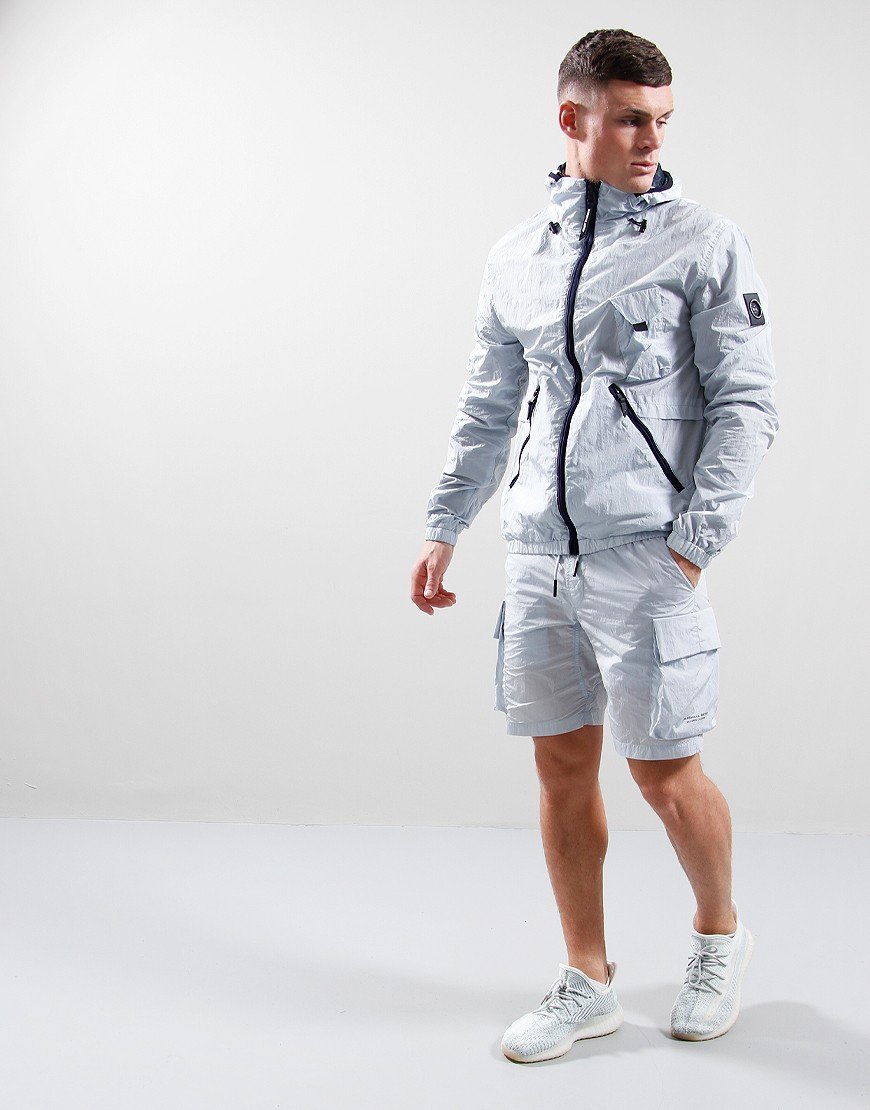 Marshall Artist Scudo Nylon Jacket Dolphin Grey