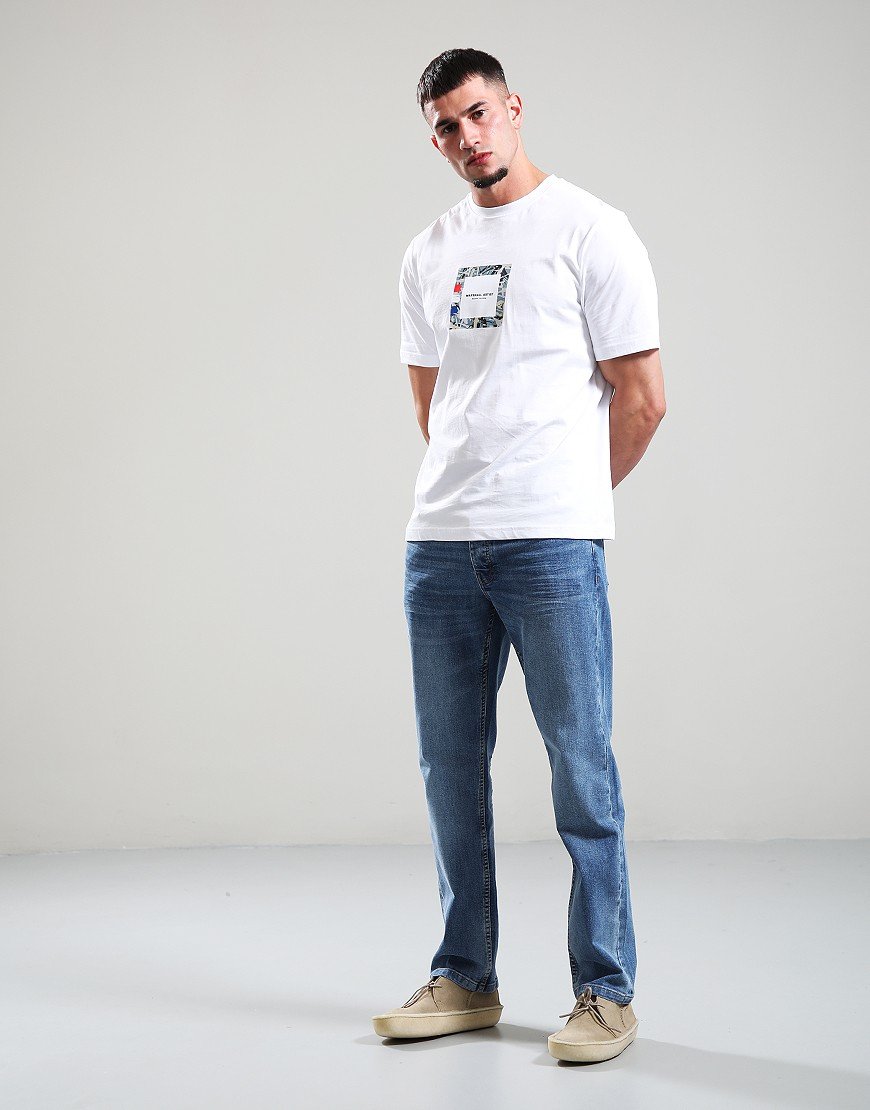 Marshall Artist Adored Box Logo T-Shirt White