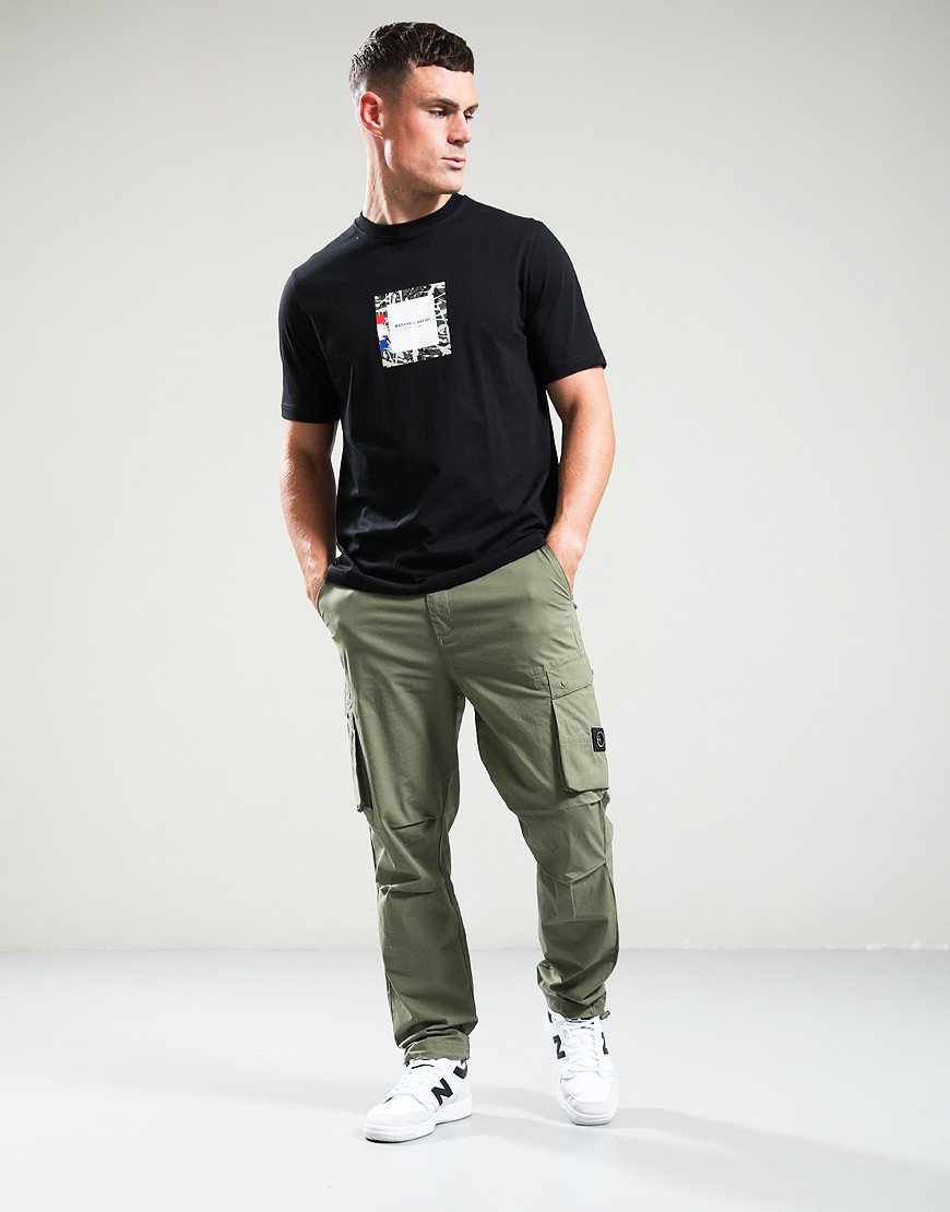 Marshall Artist Adored Box Logo T-Shirt Black