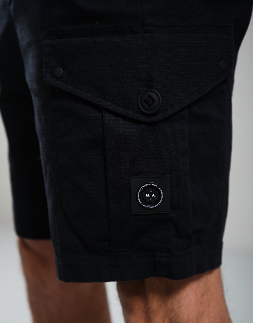 Marshall Artist Ainsdale Cargo Short Black