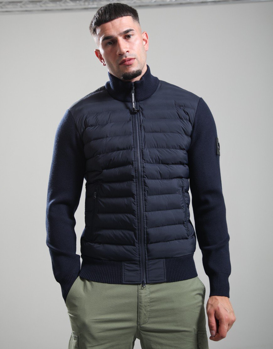 Marshall Artist Aldgate Hybrid Knit Navy