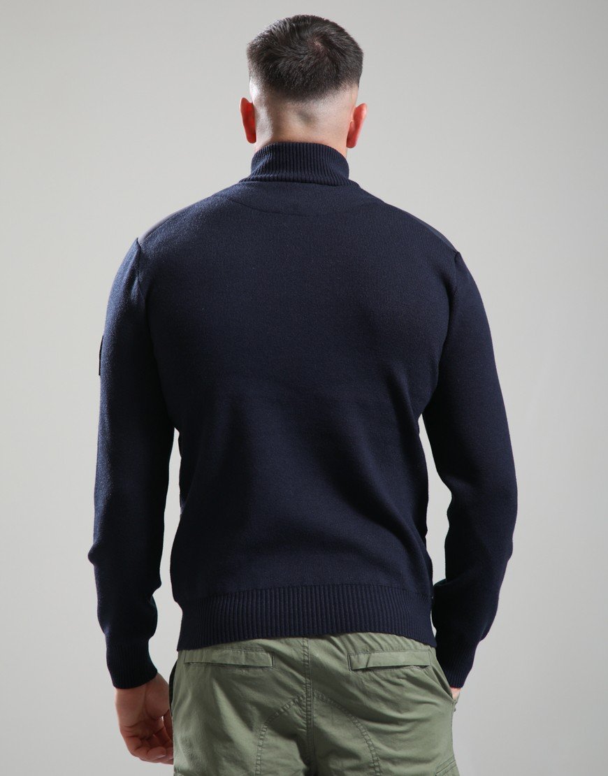Marshall Artist Aldgate Hybrid Knit Navy
