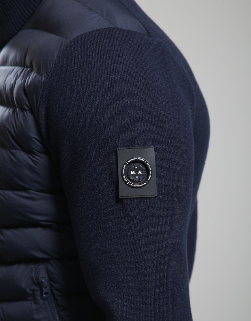 Marshall Artist Aldgate Hybrid Knit Navy
