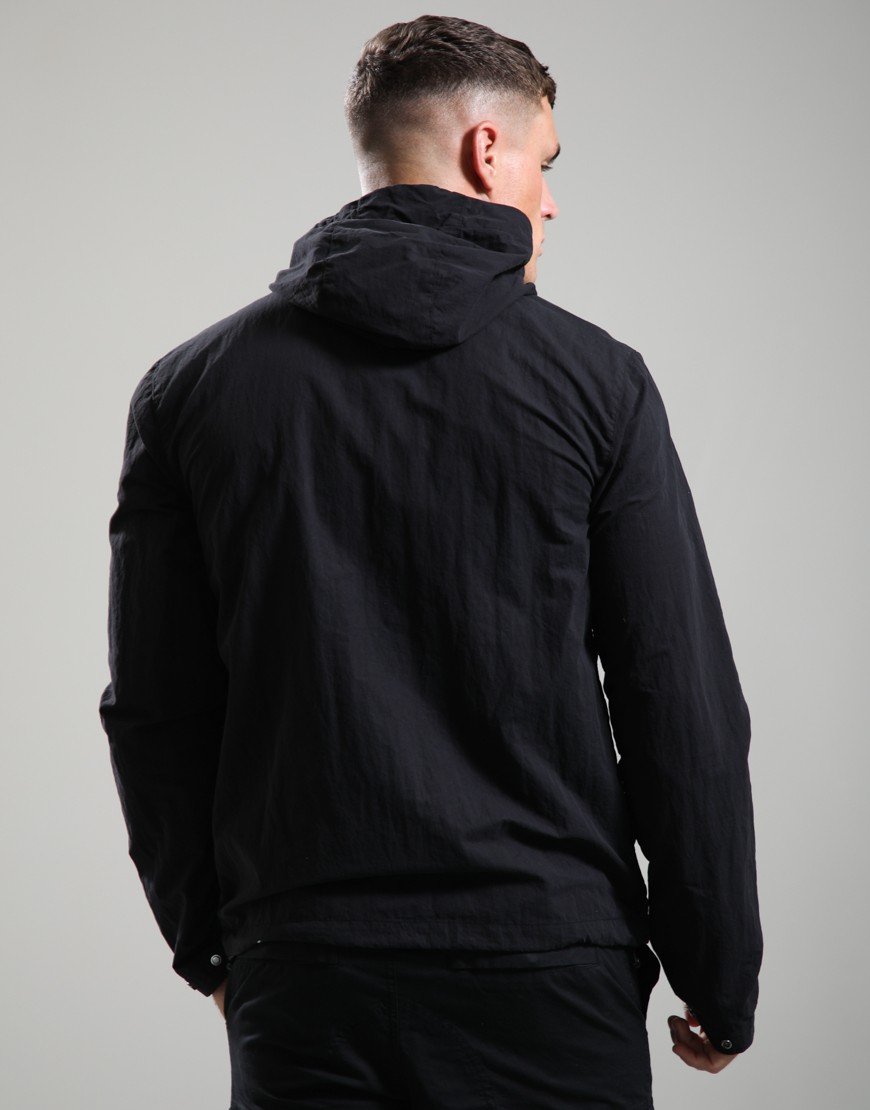 Marshall Artist Amerigo Hooded Overshirt Black