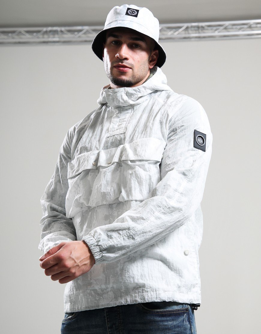 Marshall Artist Arctic Camo 1/4 Zip Jacket Arctic Camo
