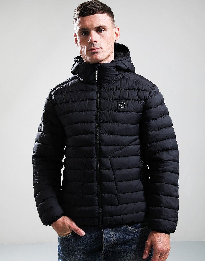 Marshall Artist Ashdale Bubble Jacket Black