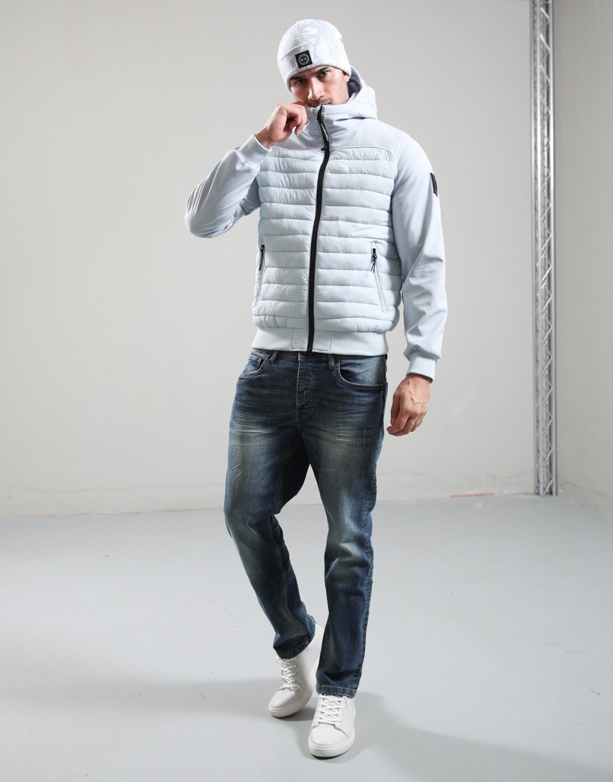 Marshall Artist Avondale Hybrid Jacket Wolf Grey