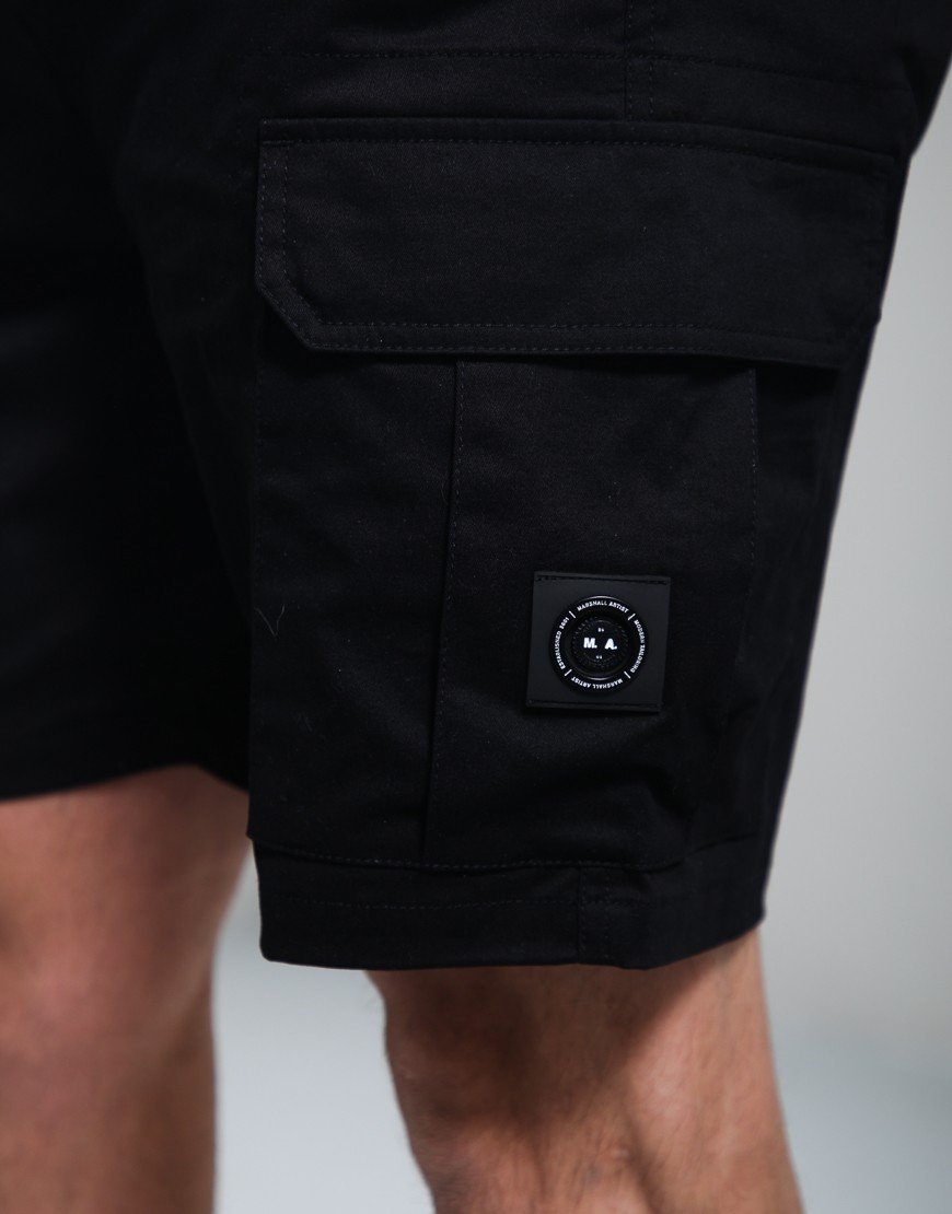 Marshall Artist Birkdale Cargo Shorts Black