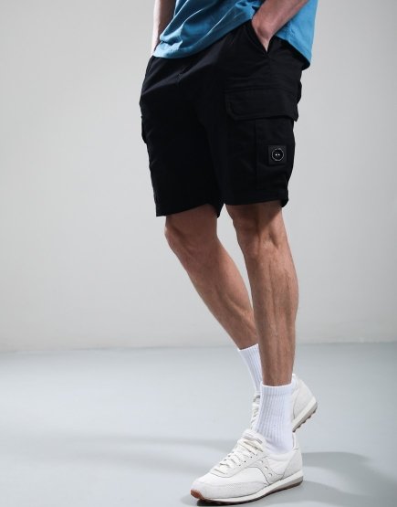 Marshall Artist Birkdale Cargo Shorts Black