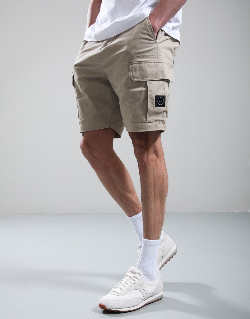 Marshall Artist Birkdale Cargo Shorts Stone