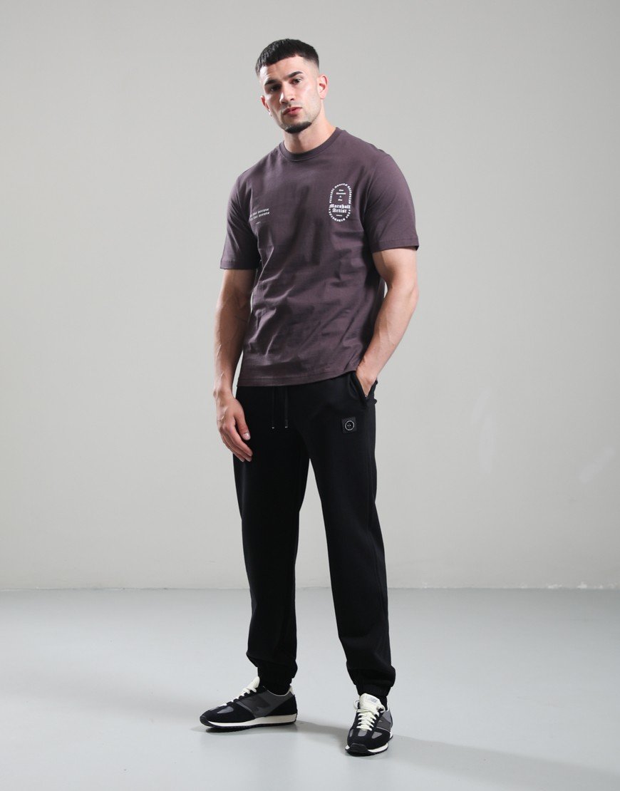 Marshall Artist Blueprint T-Shirt Bordeaux