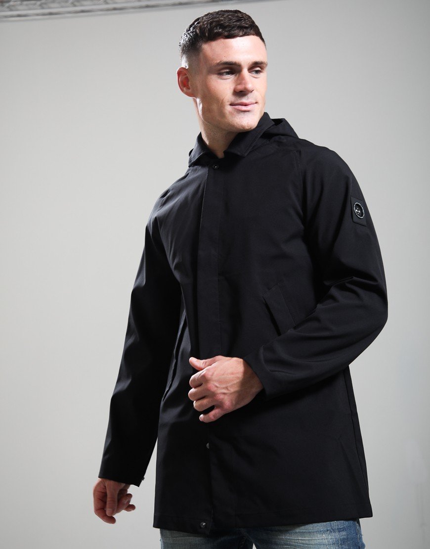 Marshall Artist Brunswick Trench Jacket Black