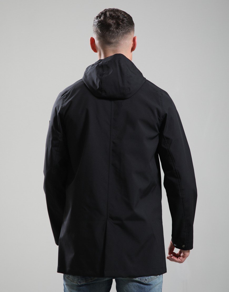 Marshall Artist Brunswick Trench Jacket Black