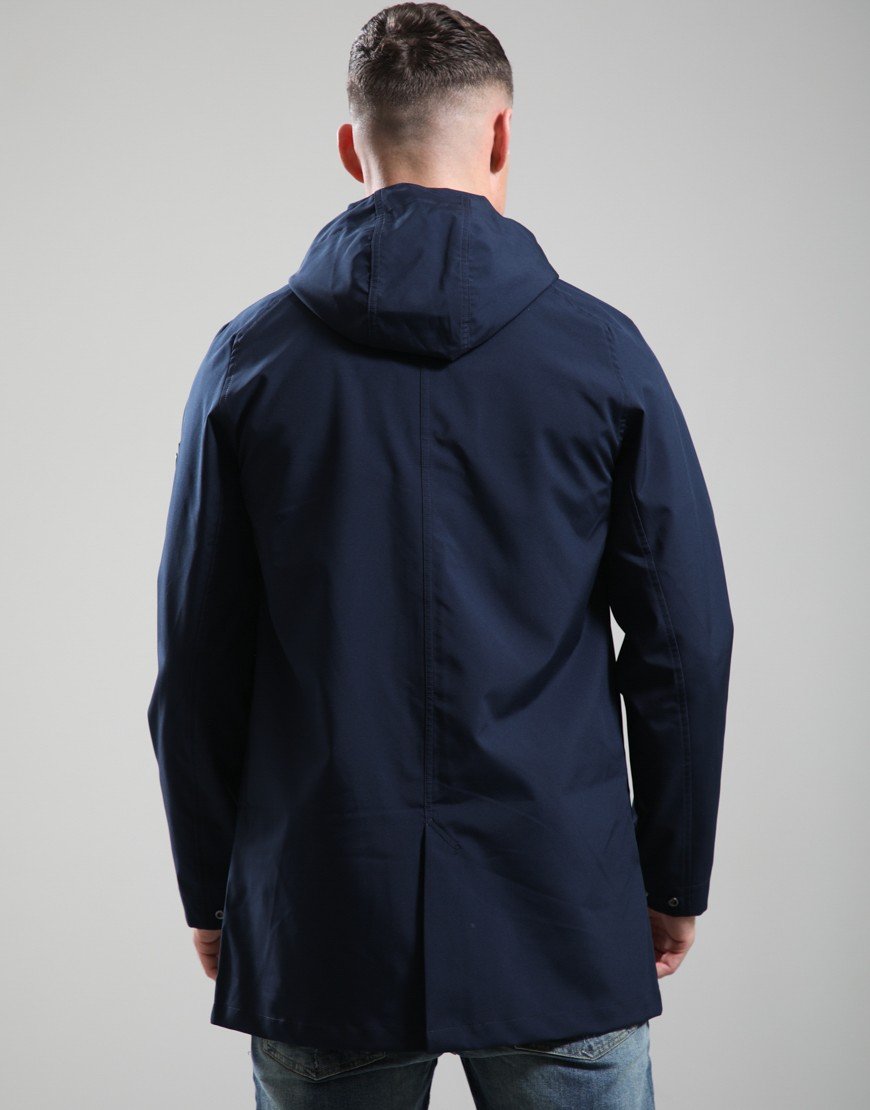 Marshall Artist Brunswick Trench Jacket Navy
