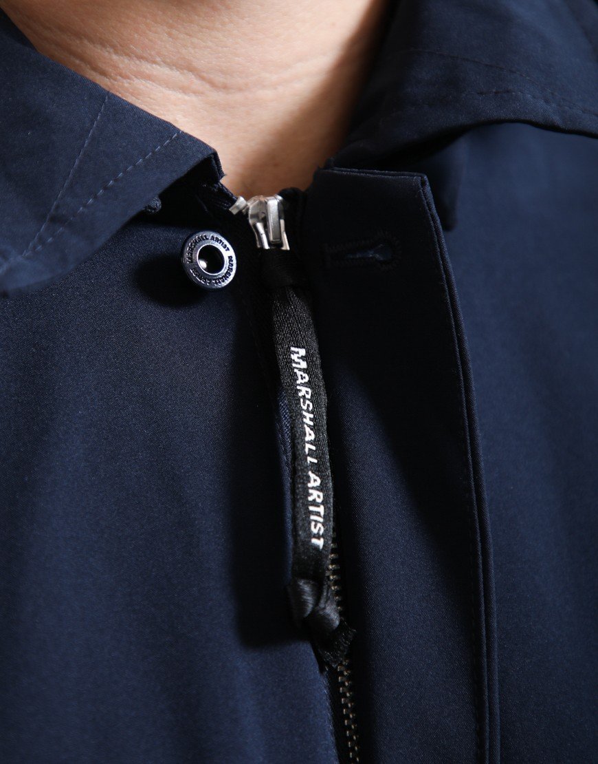 Marshall Artist Brunswick Trench Jacket Navy