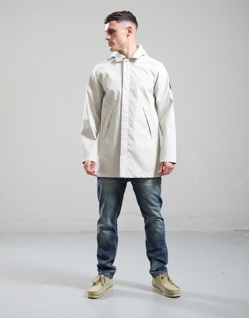 Marshall Artist Brunswick Trench Jacket Stone