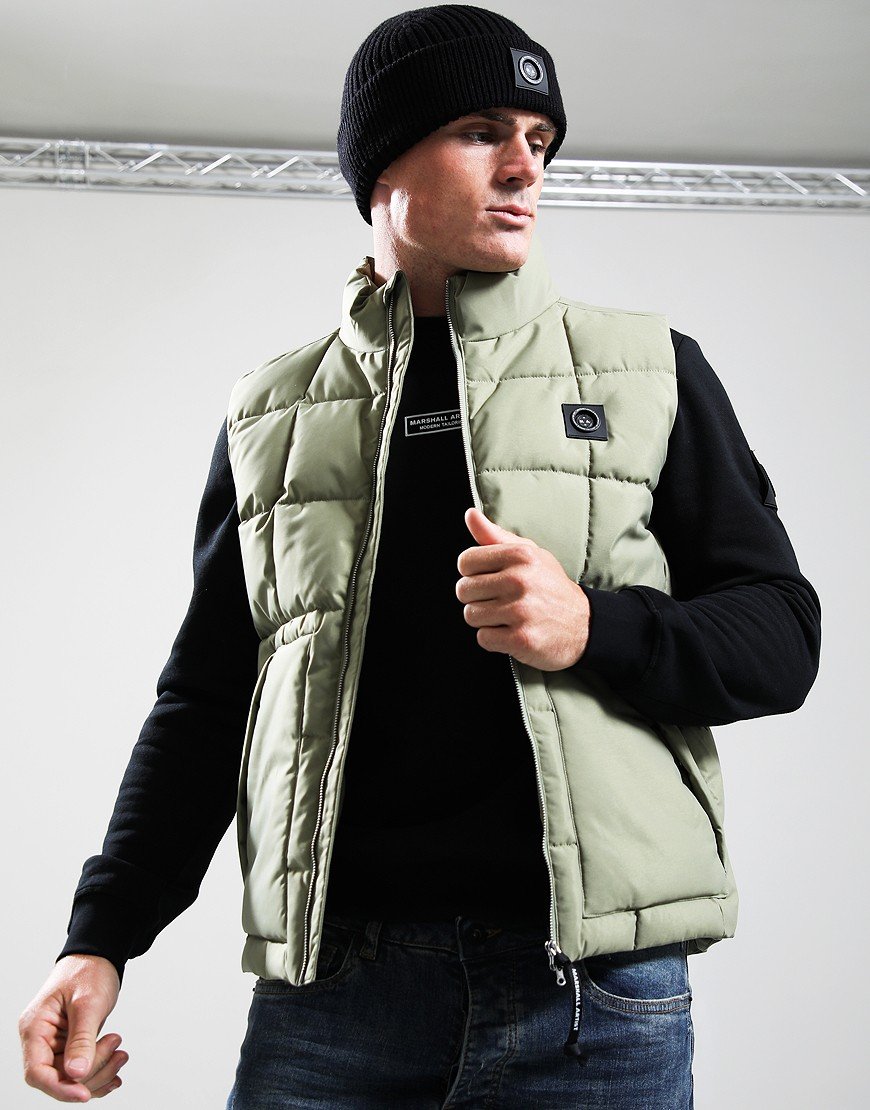 Marshall Artist Capilano Bubble Vest Clay