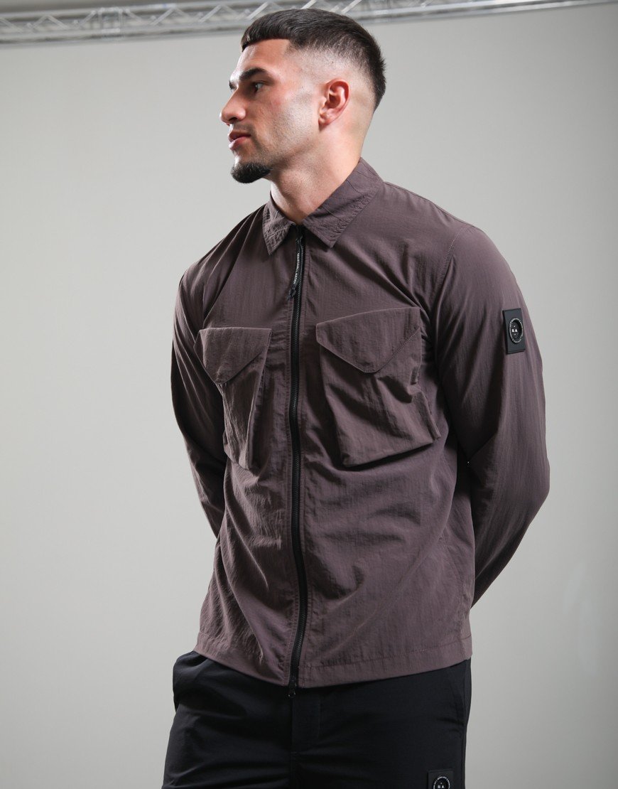 Marshall Artist Cayton Overshirt Bordeaux