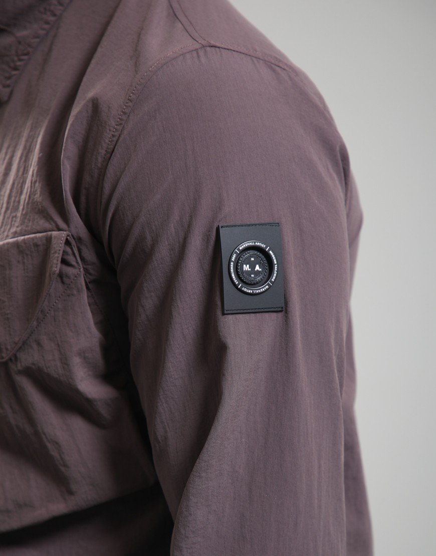 Marshall Artist Cayton Overshirt Bordeaux