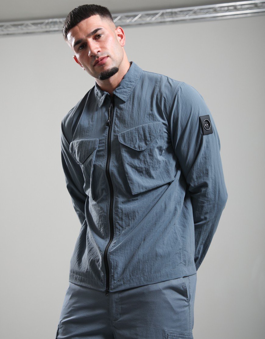 Marshall Artist Cayton Overshirt Storm Grey