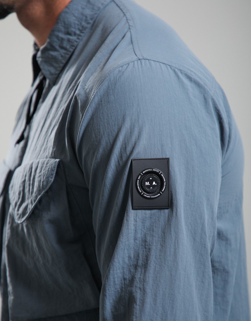 Marshall Artist Cayton Overshirt Storm Grey