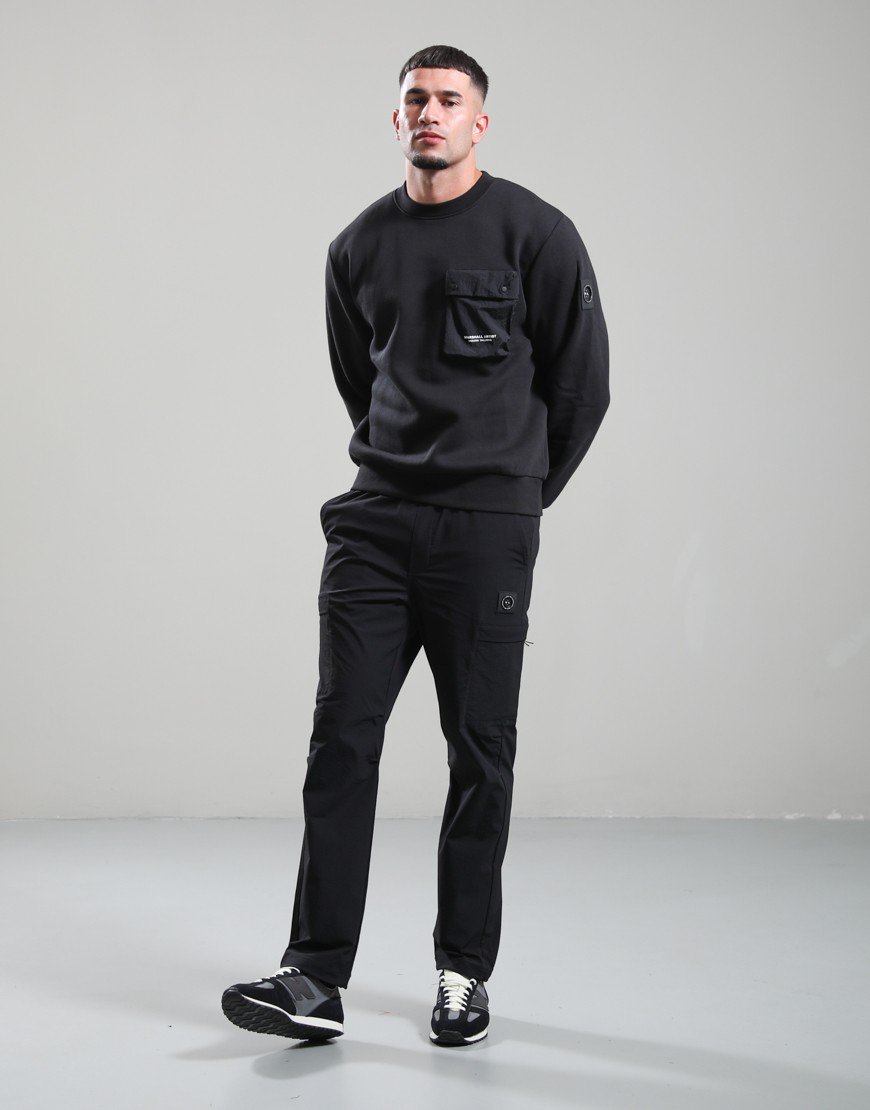 Marshall Artist Centro Crew Neck Sweat Black