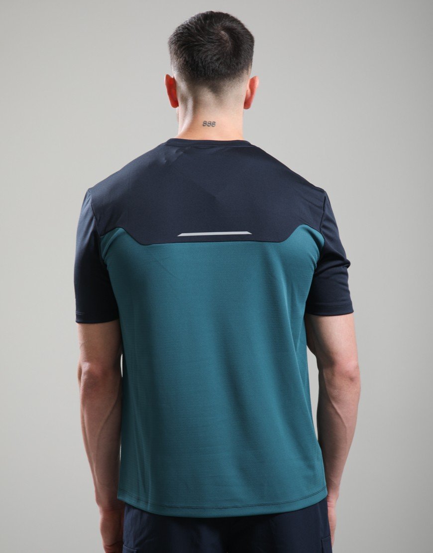 Marshall Artist Contour T-Shirt Navy/Teal
