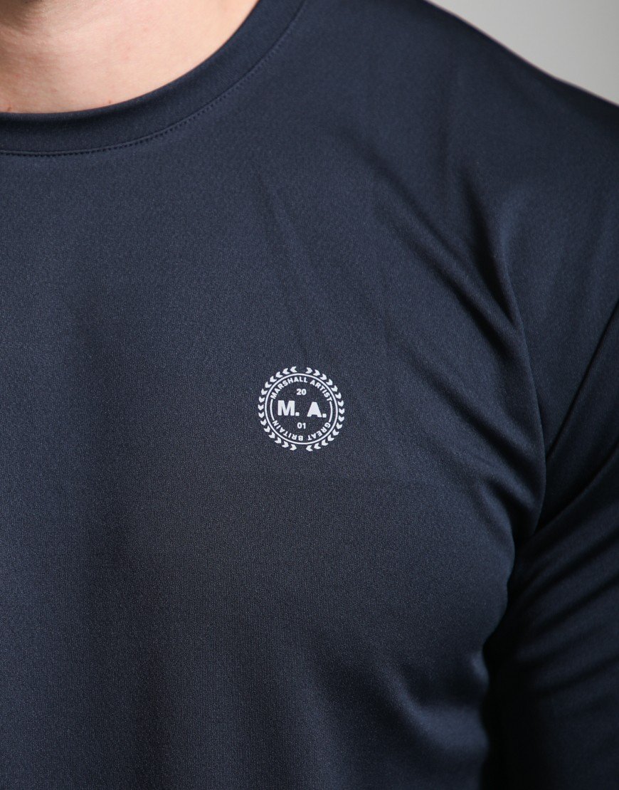 Marshall Artist Contour T-Shirt Navy/Teal
