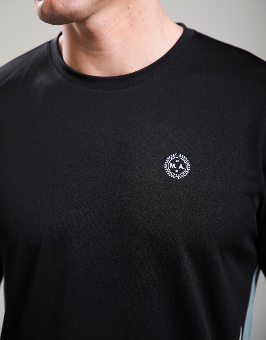 Marshall Artist Contour T-Shirt Black/Urban Grey