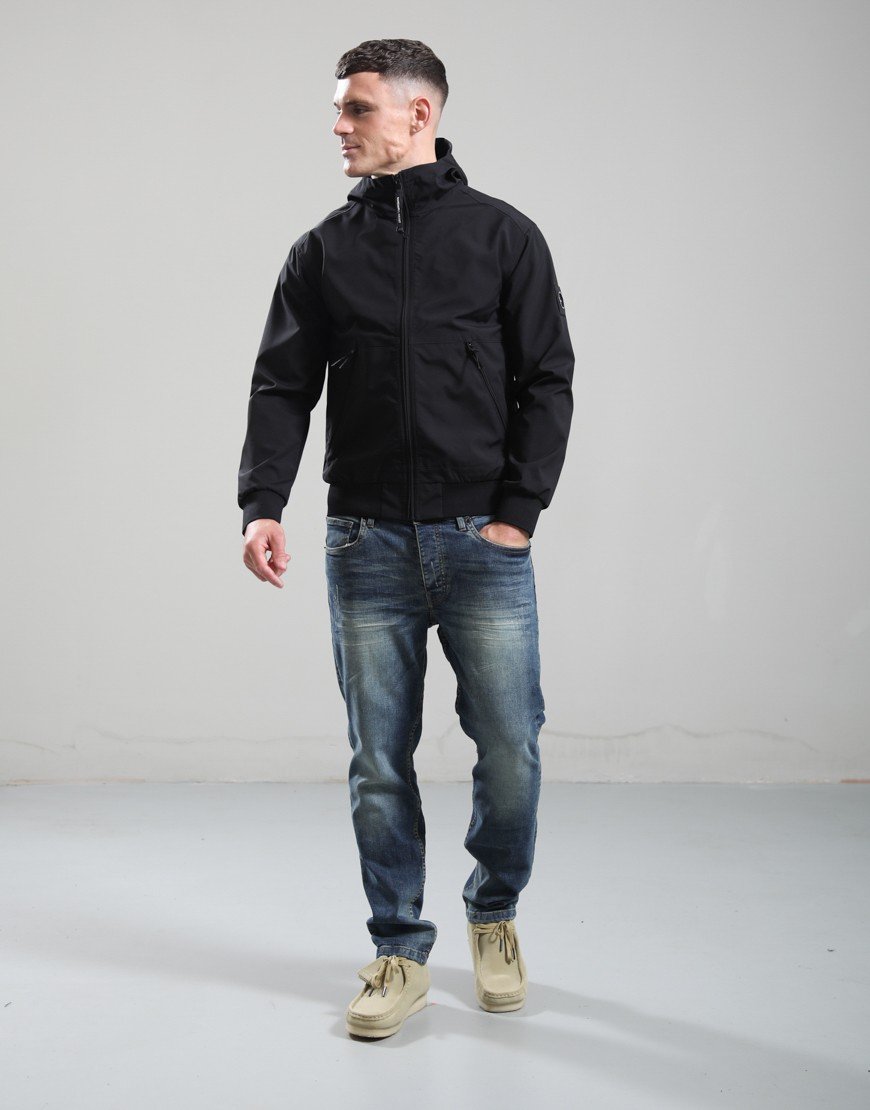 Marshall Artist Dalston Lite Shell Jacket Black