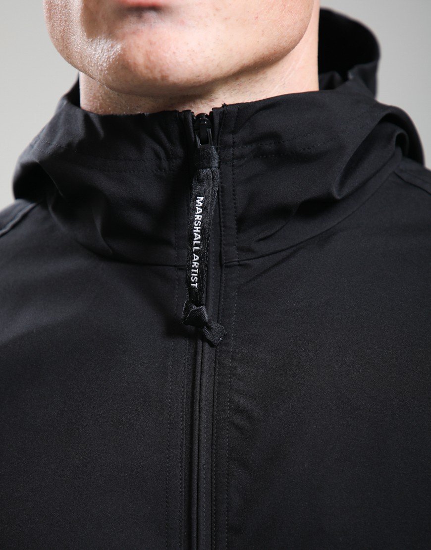 Marshall Artist Dalston Lite Shell Jacket Black