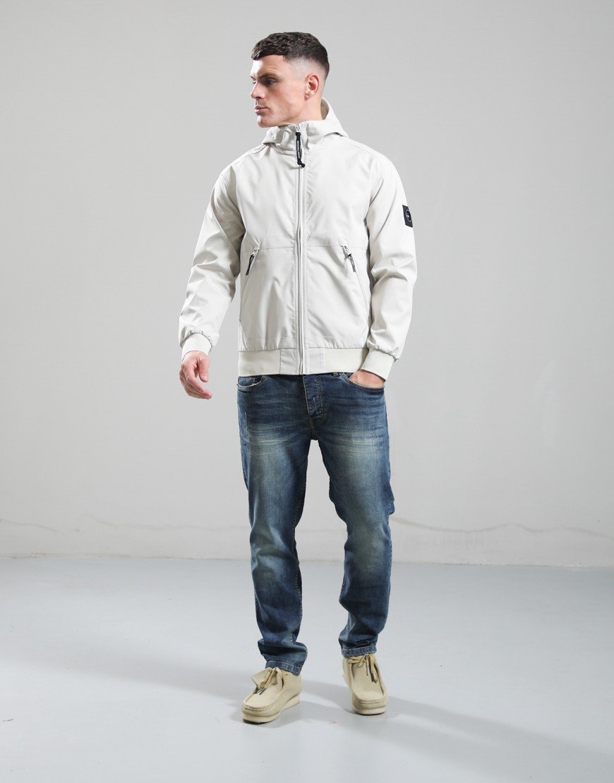 Marshall Artist Dalston Lite Shell Jacket Stone
