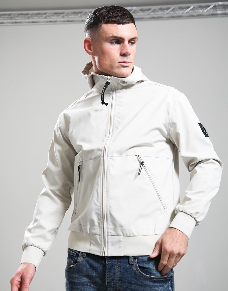 Marshall Artist Dalston Lite Shell Jacket Stone