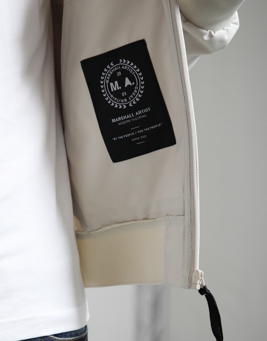 Marshall Artist Dalston Lite Shell Jacket Stone