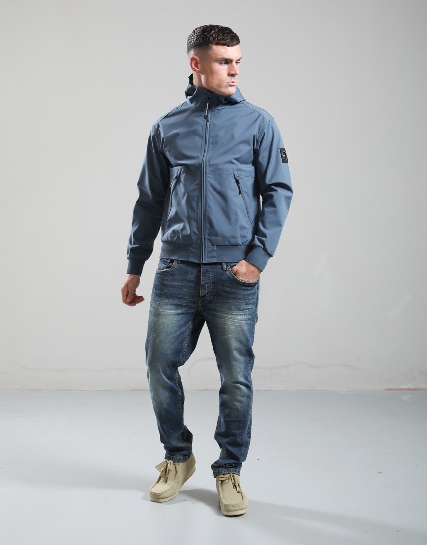 Marshall Artist Dalston Lite Shell Jacket Storm Grey