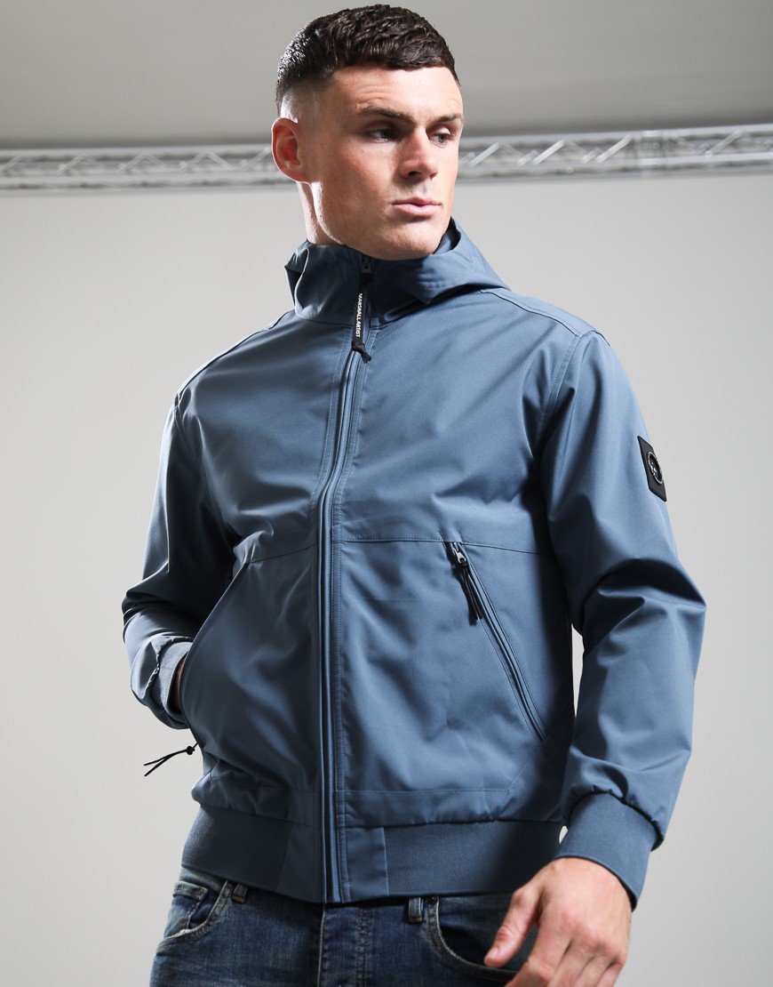 Marshall Artist Dalston Lite Shell Jacket Storm Grey