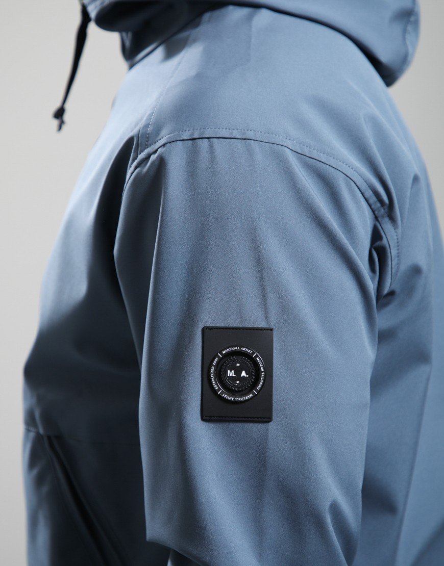 Marshall Artist Dalston Lite Shell Jacket Storm Grey