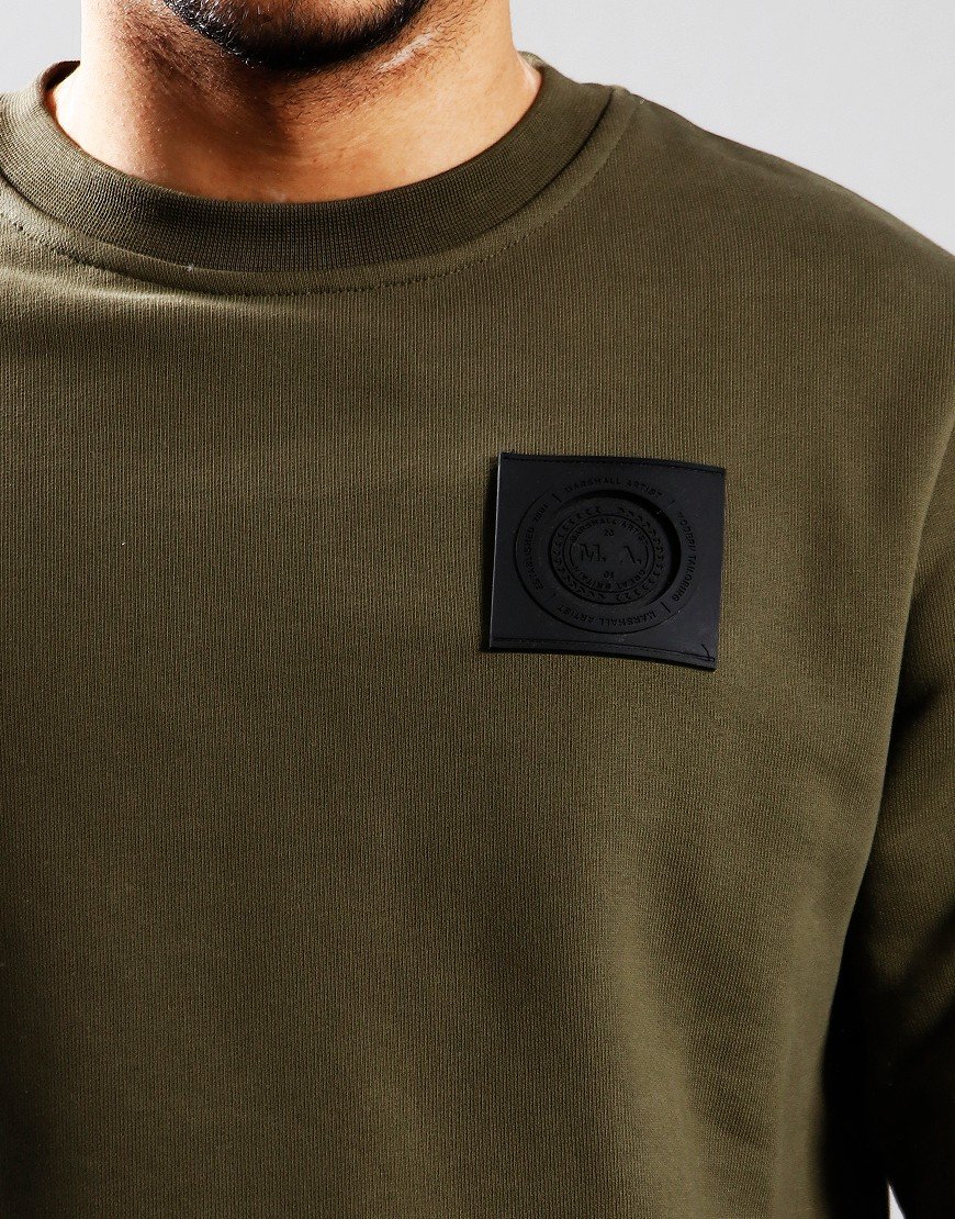 Marshall Artist Fantom Siren Crew Sweat Khaki Terraces