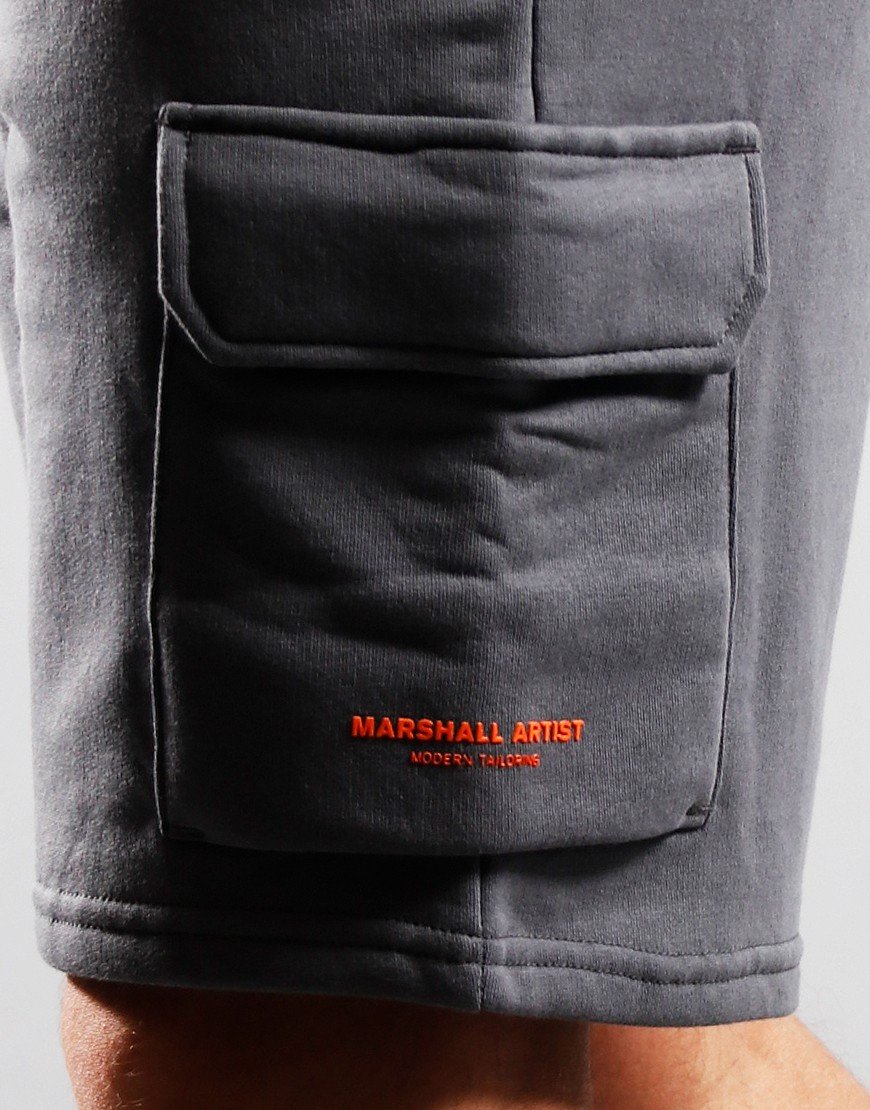 Marshall Artist Fleece Cargo Short Grey