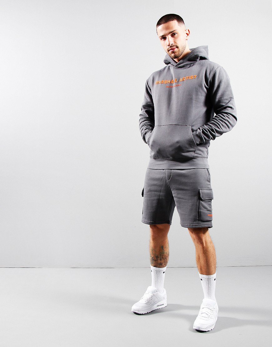 Marshall Artist Fleece Cargo Short Grey