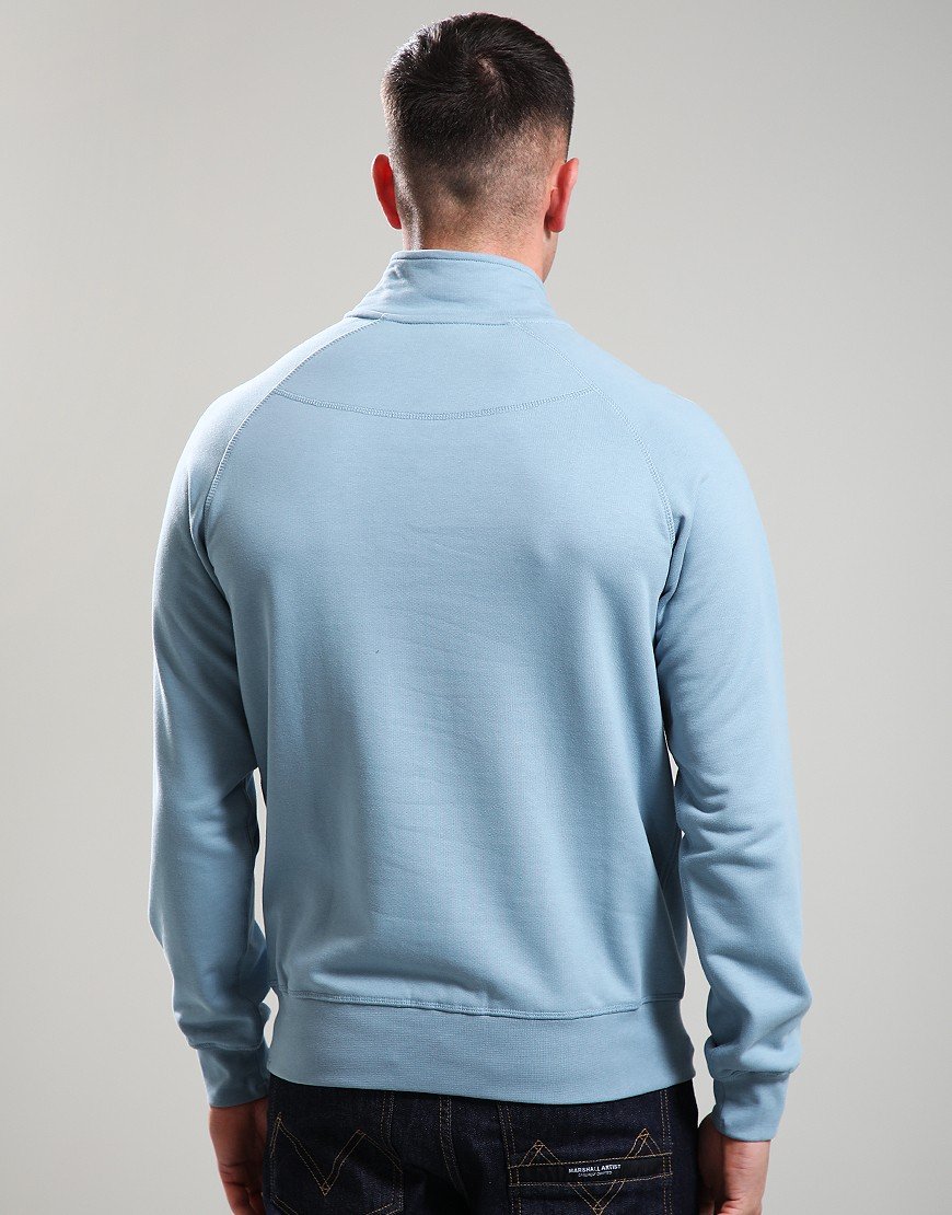 Marshall Artist Foundation 1/4 Zip Sweat Steel Blue