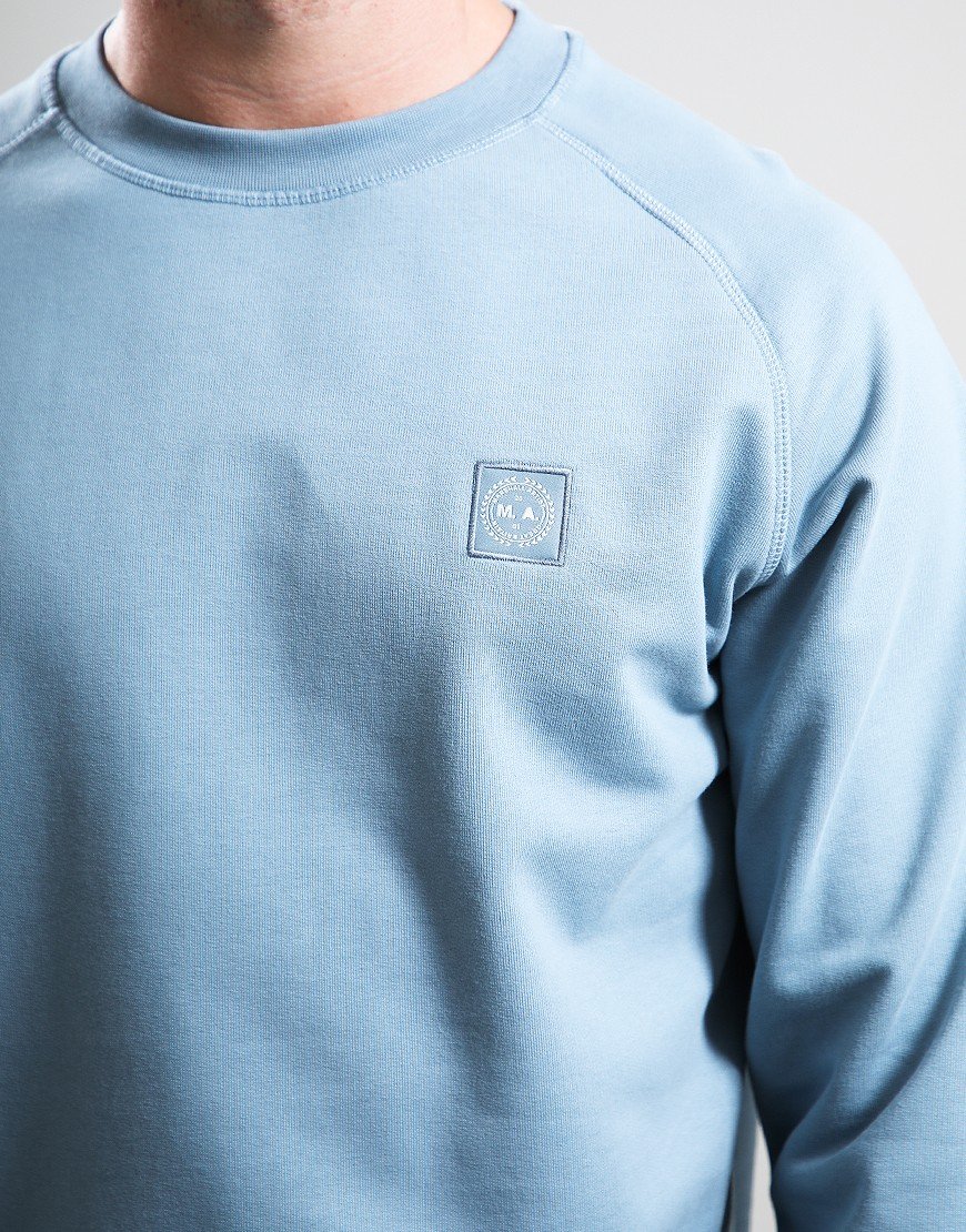 Marshall Artist Foundation Crew Sweat Steel Blue