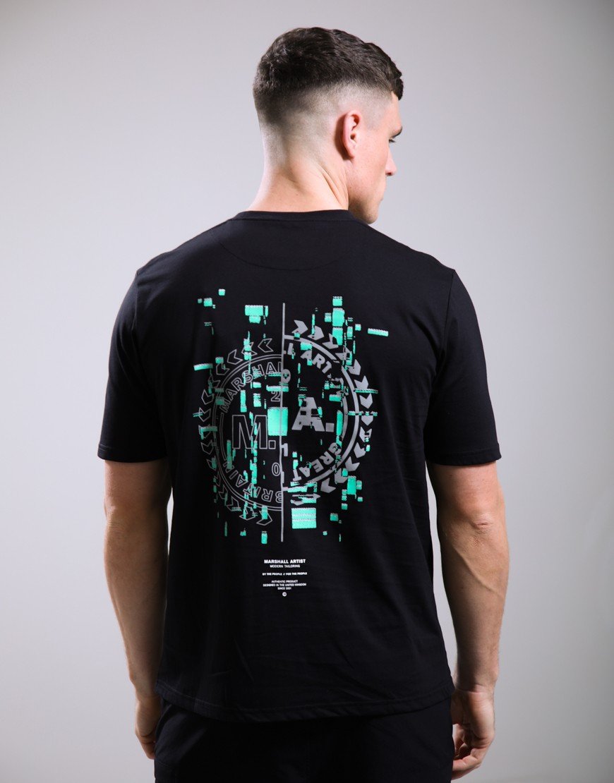 Marshall Artist Glitch Theory T-Shirt Black